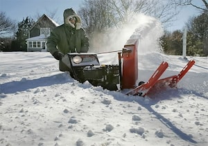 Полигон для испытания новых снегоуборочных машин